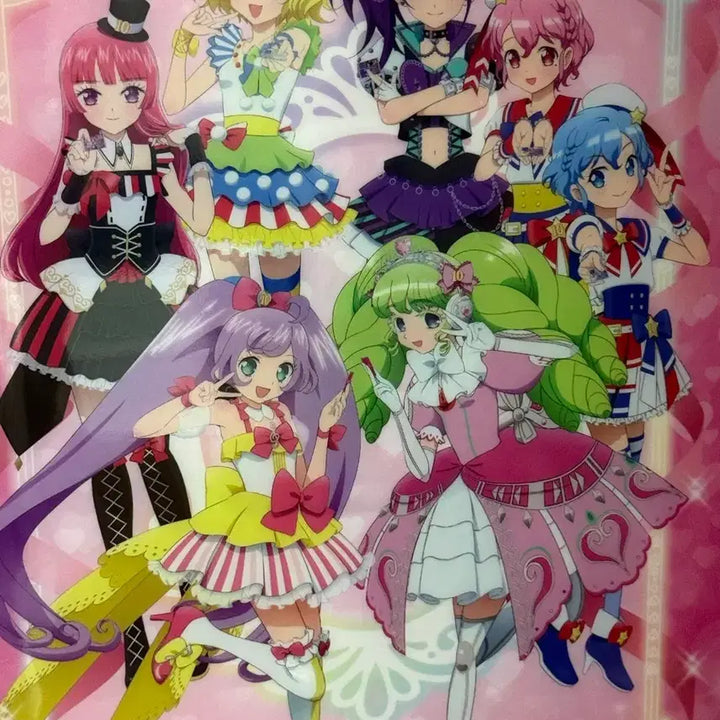 [BUNJANG] PriPara 10th Anniversary A4 Clear File / 프리파라 10주년 대 프리파라 전 A4 클리어파일