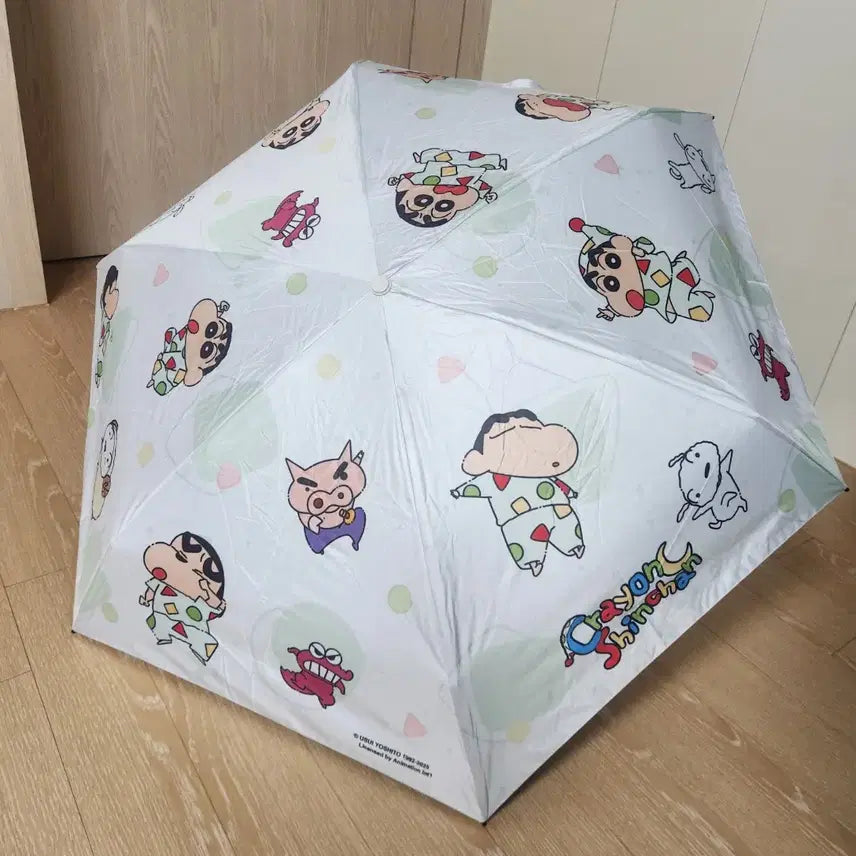 [BUNJANG] Crayon Shin-chan &amp; Hello Kitty Umbrella/Sunshade / 짱구&amp;키티 (양산/우산)