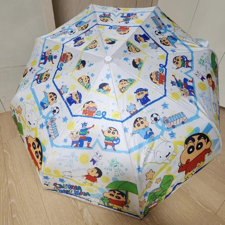 [BUNJANG] Crayon Shin-chan &amp; Hello Kitty Umbrella/Sunshade / 짱구&amp;키티 (양산/우산)