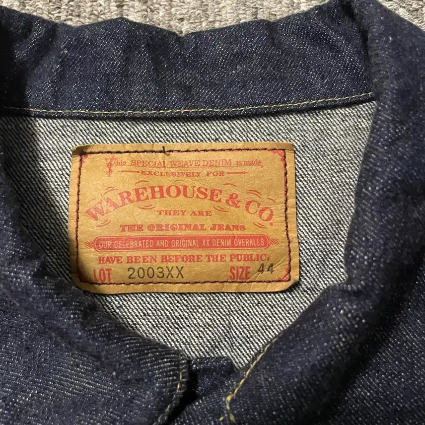 [BUNJANG] Warehouse 2003XX Denim Jacket [44] / 웨어하우스 2003XX 데님자켓 [44]