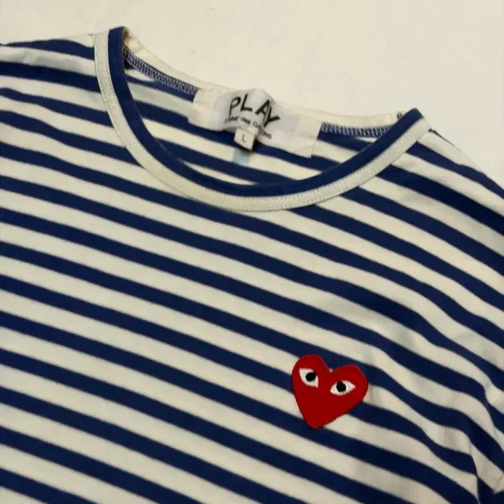 [SOLD OUT] 나우아임영 착용) 꼼데가르송 스트라이프 롱슬리브