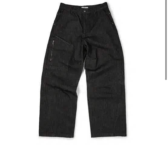 [BUNJANG] ETCE Side Pocket Denim Pants Black L / ETCE 사이드 포켓 데님 팬츠 블랙 L 1회착