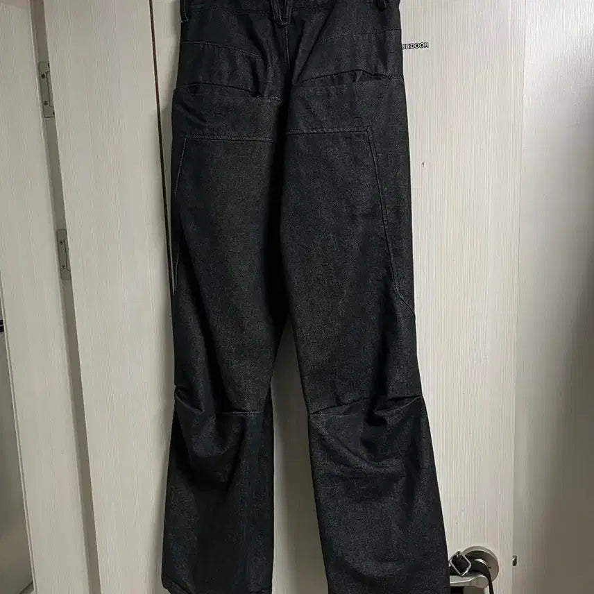 [BUNJANG] ETCE Side Pocket Denim Pants Black L / ETCE 사이드 포켓 데님 팬츠 블랙 L 1회착