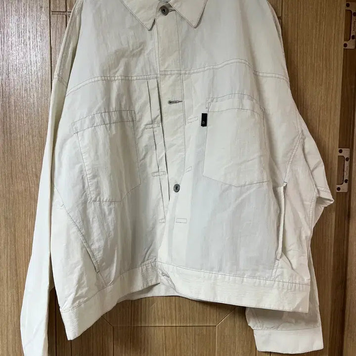 [BUNJANG] Moif 23SS Trucker Jacket Ecru / 모이프 23ss 트러커 자켓 에크루