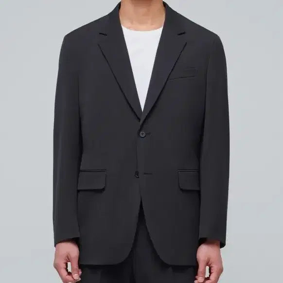 [BUNJANG] Musinsa Standard Relaxed Basic Blazer L Dark Gray / 무신사스탠다드 릴렉스드 베이직 블레이저 L 다크그레이