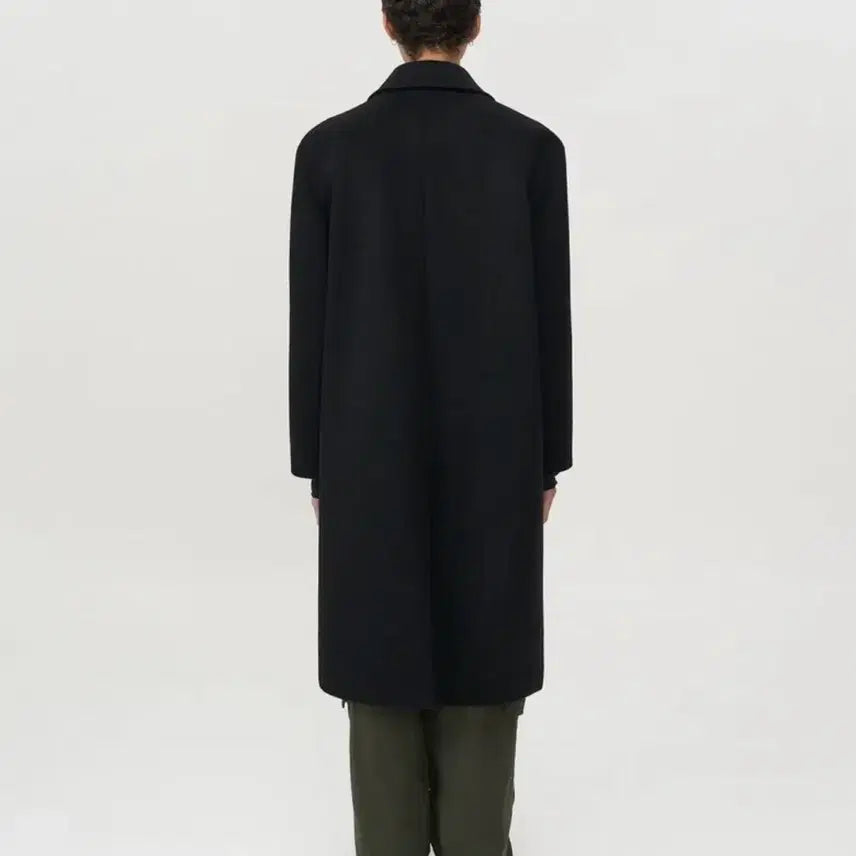 [BUNJANG] In Silence Cashmere Double Long Coat / 인사일런스 캐시미어 더블 롱코트