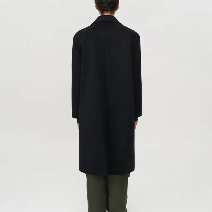 [BUNJANG] In Silence Cashmere Double Long Coat / 인사일런스 캐시미어 더블 롱코트
