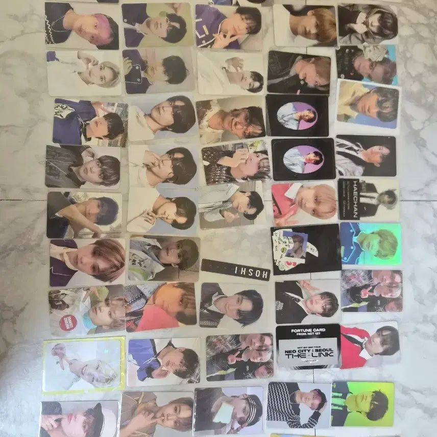 [SOLD OUT] 엔시티드림 엔시티127 세븐틴 에이티즈 일괄판매 포카 특전 럭드 해찬
