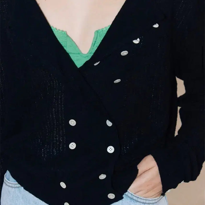 [BUNJANG] Via Plane Linker Summer Cardigan / 비아플레인 링커 썸머 가디건