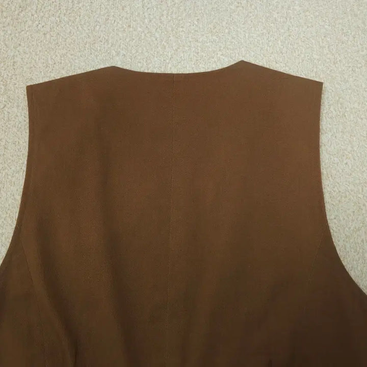 [BUNJANG] COCOMARIN Vintage Vest - Camel Brown (Women&