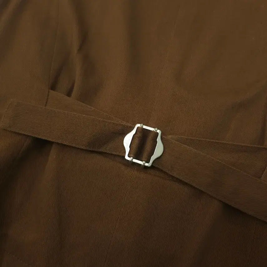 [BUNJANG] COCOMARIN Vintage Vest - Camel Brown (Women&