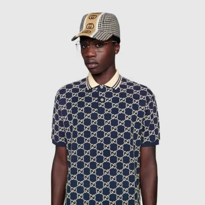 [SOLD OUT] 구찌 자카드 폴로 반팔티 L-XL
