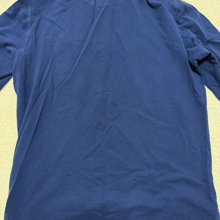 [BUNJANG] Polo Navy Collar T-Shirt / 폴로 카라 티셔츠 네이비