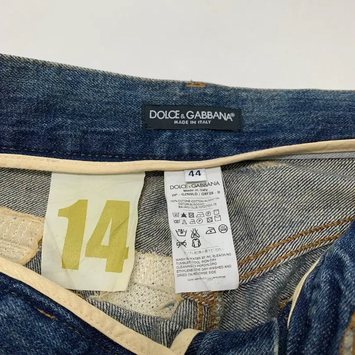[BUNJANG] D&amp;G Distressed Denim Jeans / D&amp;G 돌체앤가바나 디스트로이드진 데님팬츠 (30)