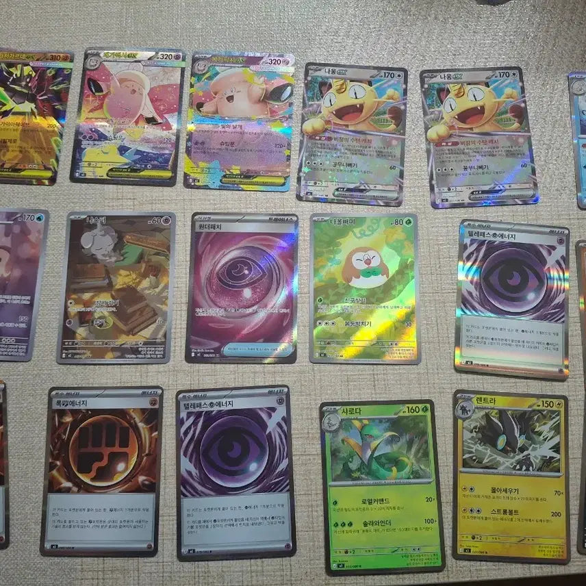 [BUNJANG] Mega Zygarde EX RR &amp; Mega Gardevoir EX SAR &amp; Mega Pixie EX RR Trading Cards / 메가 지가르데 ex rr 메가픽시 ex sar 메가 픽시 ex rr등
