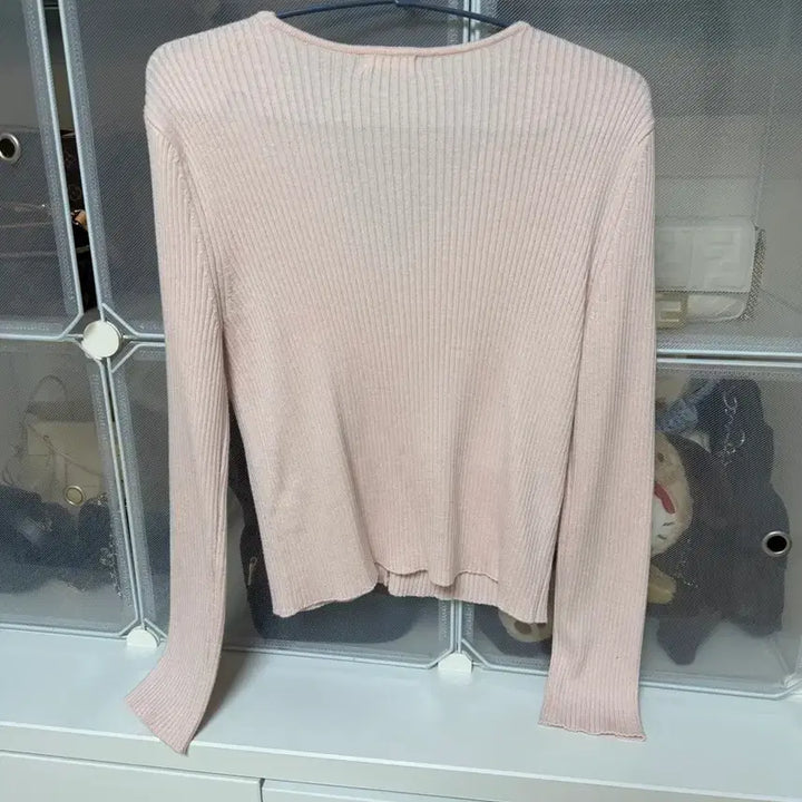 [SOLD OUT] 브이넥 골지 가디건