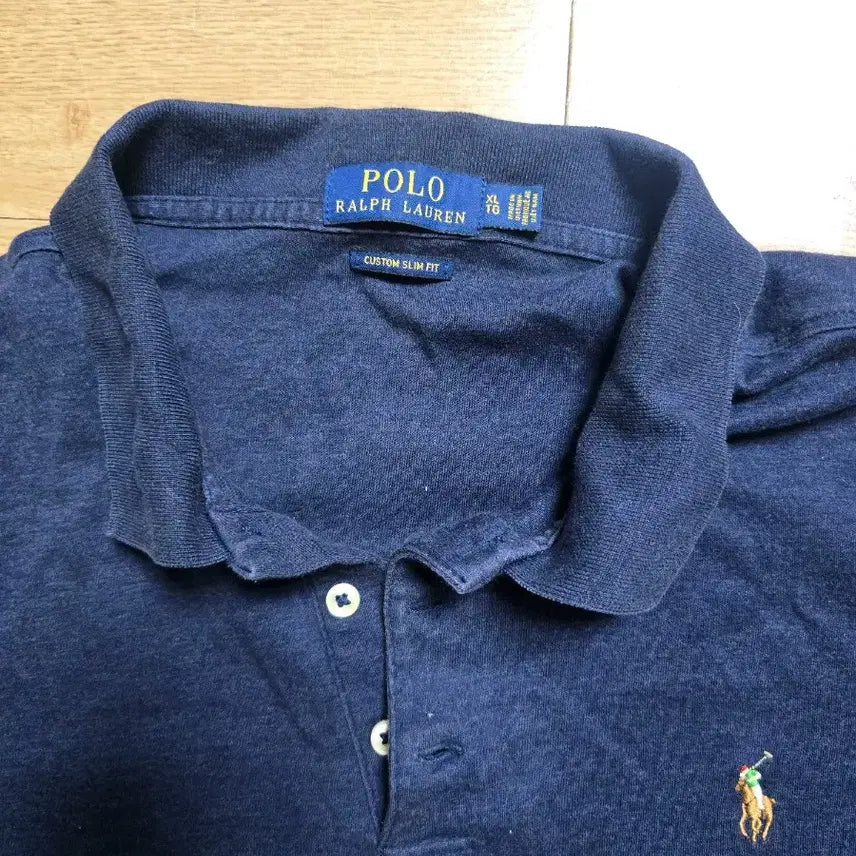 [BUNJANG] Polo Custom Slim Fit Polo Shirt XL / 폴로 커스텀슬림핏 카라티 xl