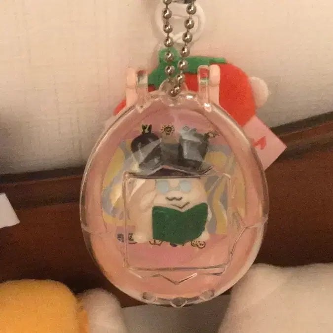 [BUNJANG] Vintage Tamagotchi Mimitchi Keychain / 초레어! 일본 1996 1997 고전 다마고치 미미치 키링 키티 똥사이즈
