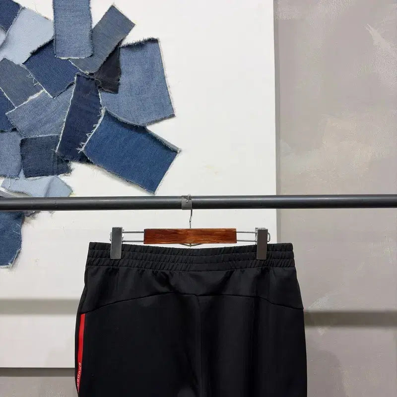 [SOLD OUT] (32~34인치) 스파이더 캐주얼 밴딩 기능성 트레이닝팬츠 바지