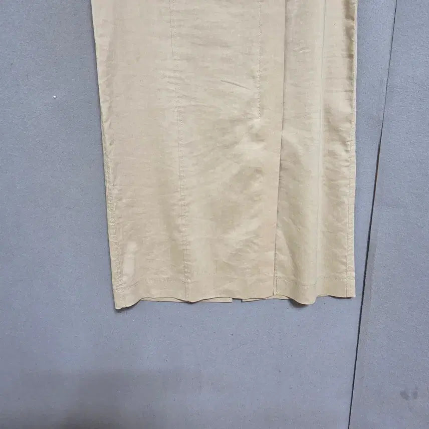 [BUNJANG] Deuel Linen Blend Long Skirt (Size 55) / 듀엘 린넨함유 롱스커트 55  n4706