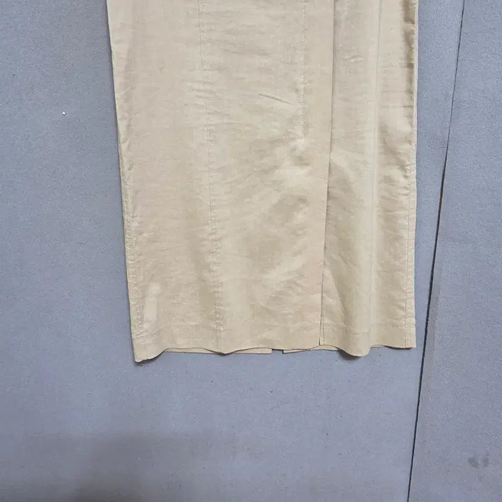 [BUNJANG] Deuel Linen Blend Long Skirt (Size 55) / 듀엘 린넨함유 롱스커트 55  n4706