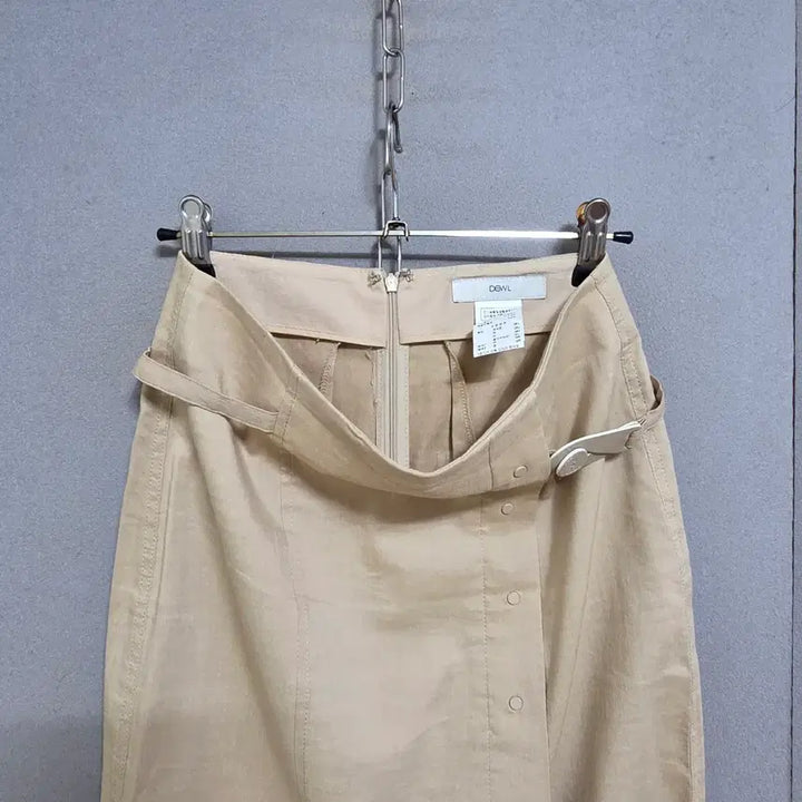 [BUNJANG] Deuel Linen Blend Long Skirt (Size 55) / 듀엘 린넨함유 롱스커트 55  n4706
