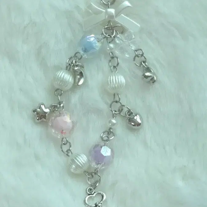 [BUNJANG] Pastel Tone Lovely Keyring / 파스텔톤 러블리 키링