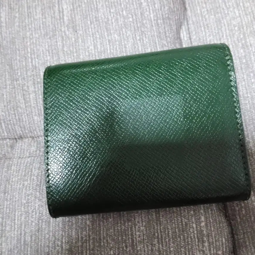 [BUNJANG] Vivienne Westwood Green Bifold Wallet / 비비안웨스트우드 그린 반지갑