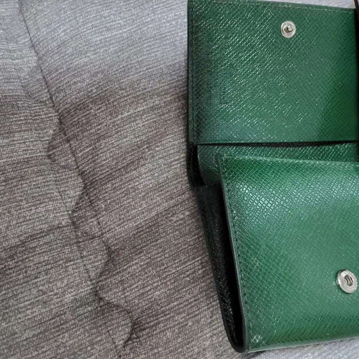 [BUNJANG] Vivienne Westwood Green Bifold Wallet / 비비안웨스트우드 그린 반지갑