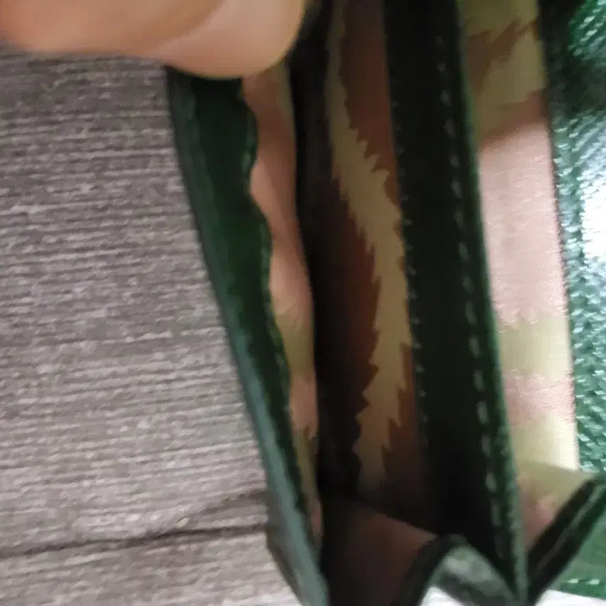 [BUNJANG] Vivienne Westwood Green Bifold Wallet / 비비안웨스트우드 그린 반지갑