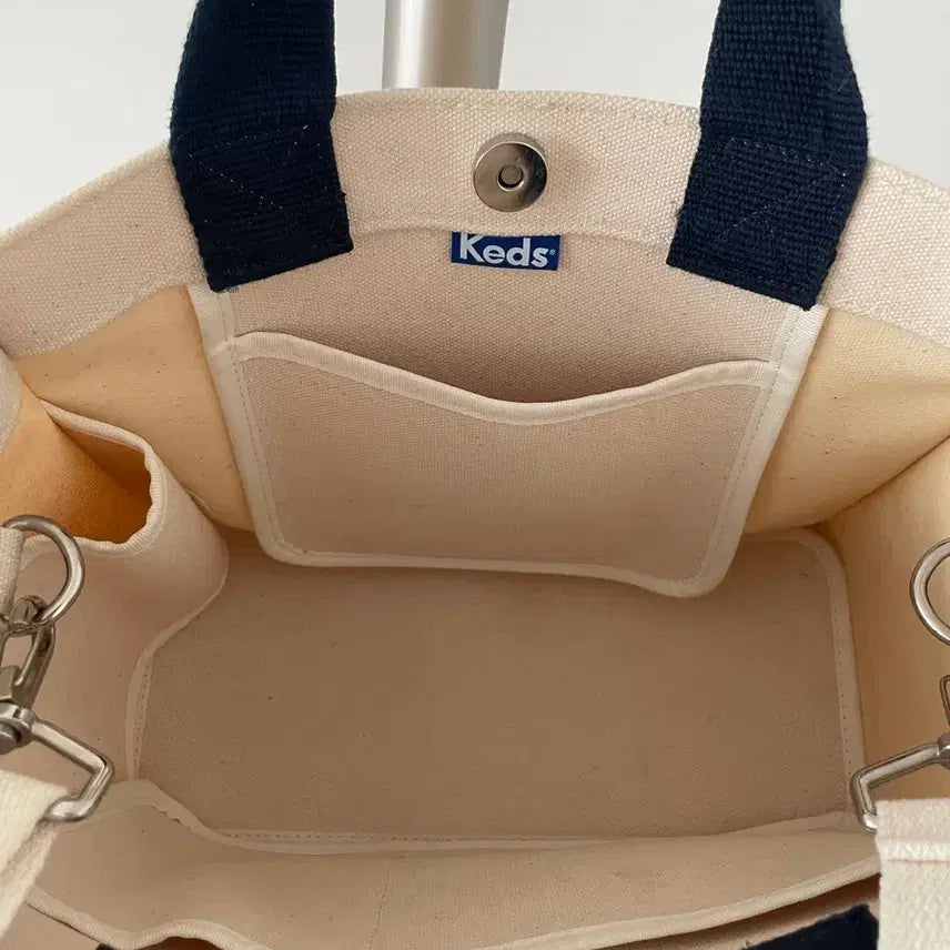[BUNJANG] Keds Canvas Tote Crossbody Bag / 케즈(Keds) 캔버스 토트 크로스백