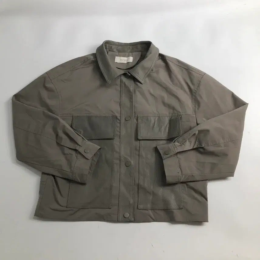 [SOLD OUT] BCBG 양가죽 배색 숏 자켓