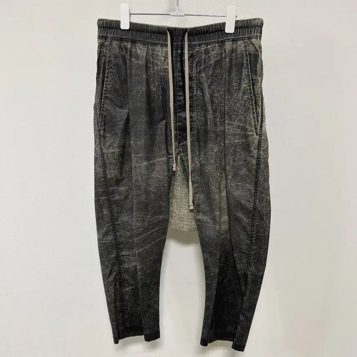 [BUNJANG] Rick Owens DRKSHDW Low Crotch Cropped Pants / 릭오웬스 17SS 다크쉐도우 로우 크러치 크롭 배기 팬츠