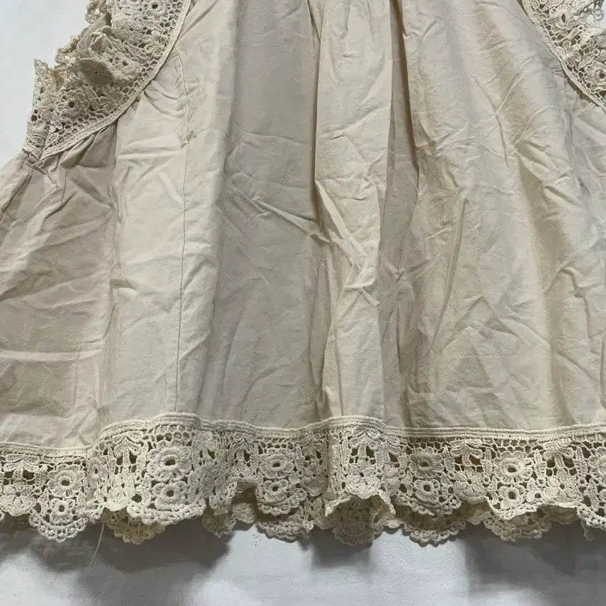 [BUNJANG] LOVE N SHOW Lace Blouse / 특가새)N6168 LOVE N SHOW 자수레이스배색 블라우스.면