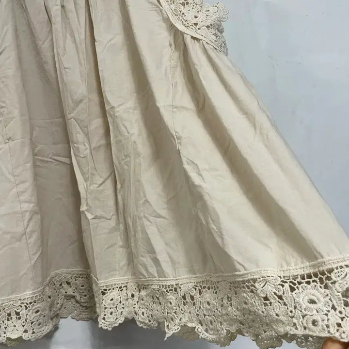 [BUNJANG] LOVE N SHOW Lace Blouse / 특가새)N6168 LOVE N SHOW 자수레이스배색 블라우스.면