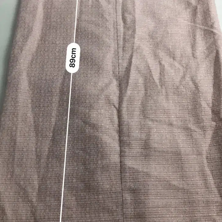 [BUNJANG] Pink Tweed Short Sleeve Dress / 핑크 트위드 반팔 원피스