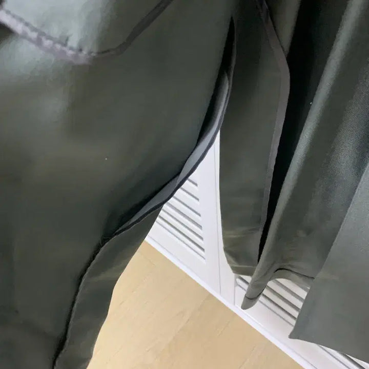 [BUNJANG] Low Classic Trench Coat Khaki / 로우클래식 로우 카라 트렌치 코트 카키색 새상품