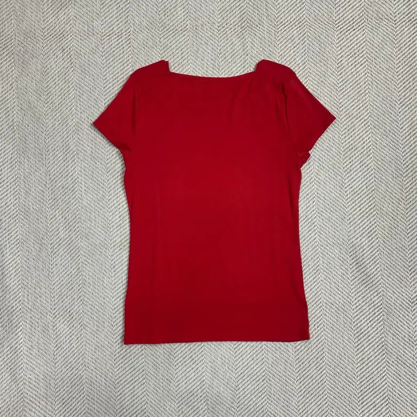 [BUNJANG] Tommy Hilfiger Red Short Sleeve T-shirt XL / 타미힐피거 레드 반팔 티셔츠 XL