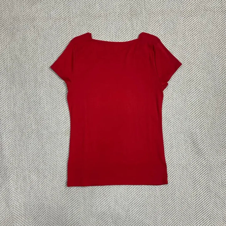 [BUNJANG] Tommy Hilfiger Red Short Sleeve T-shirt XL / 타미힐피거 레드 반팔 티셔츠 XL