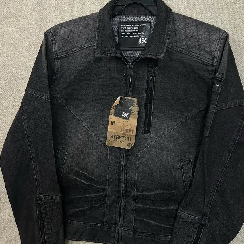 [SOLD OUT] (M) 재팬 빈티지 GK 블랙 데님자켓
