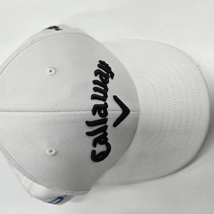 [BUNJANG] Callaway White Golf Ball Cap / 캘러웨이 화이트 볼캡 골프 모자