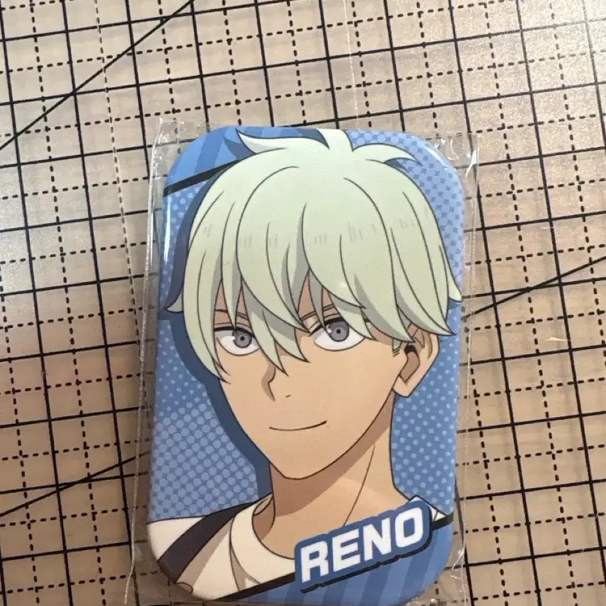 [BUNJANG] Kaiju No. 8 Reno Square Badge / 괴수8호 레노 굿즈 사각 뱃지