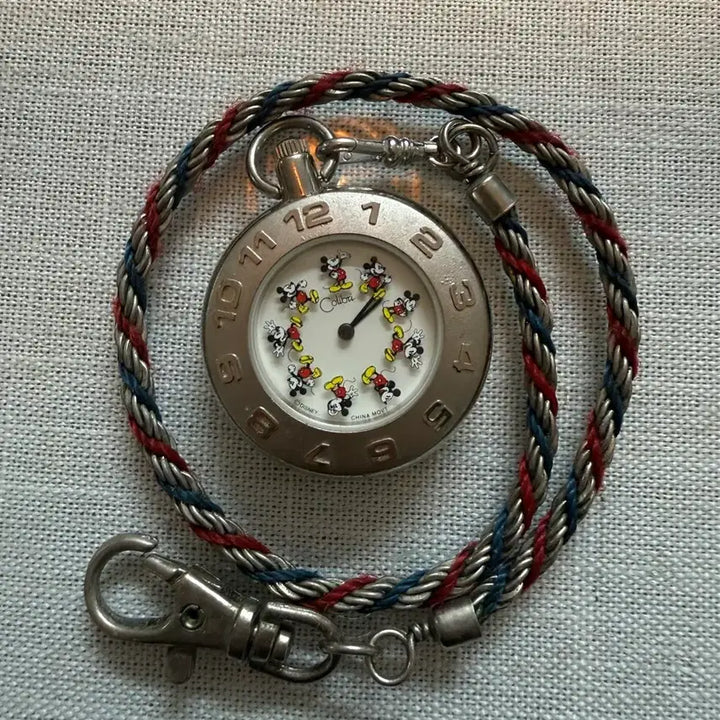 [BUNJANG] Mickey Mouse Pocket Watch / 빈티지 미키마우스 포켓 와치 Mickey Mouse 회중시계