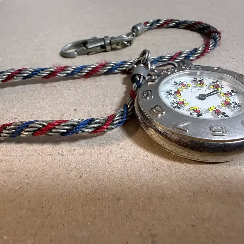 [BUNJANG] Mickey Mouse Pocket Watch / 빈티지 미키마우스 포켓 와치 Mickey Mouse 회중시계