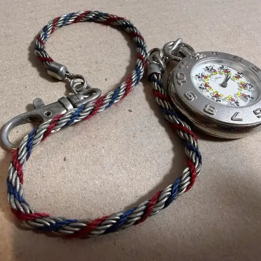 [BUNJANG] Mickey Mouse Pocket Watch / 빈티지 미키마우스 포켓 와치 Mickey Mouse 회중시계