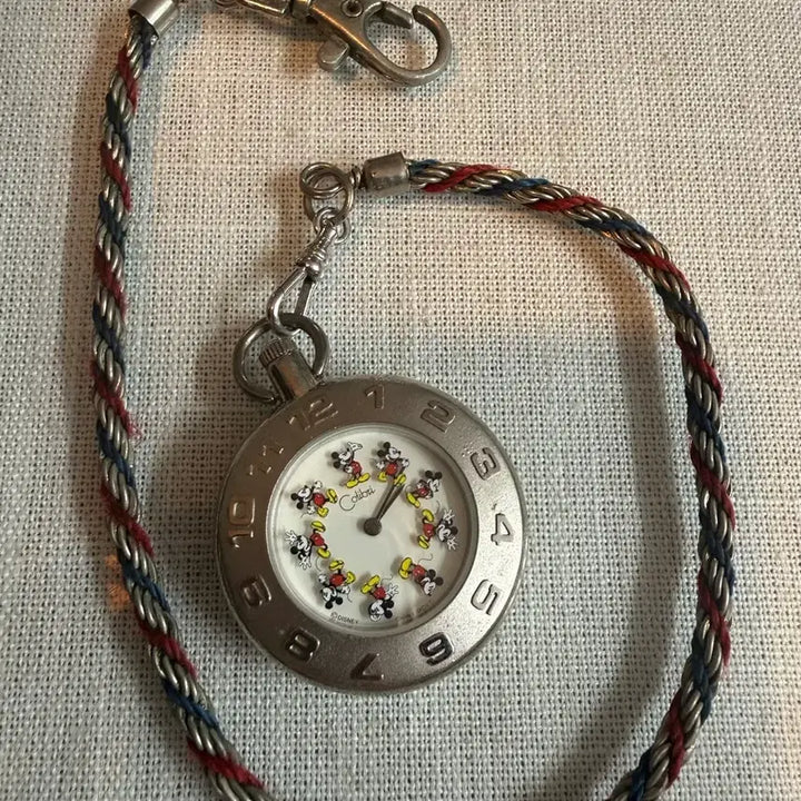 [BUNJANG] Mickey Mouse Pocket Watch / 빈티지 미키마우스 포켓 와치 Mickey Mouse 회중시계
