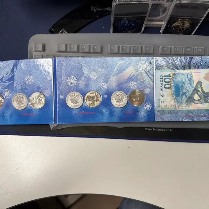 [BUNJANG] 2014 Sochi Winter Olympics Commemorative Coins Set / 2014년 러시아 소치 동계 올림픽을 기념주화 4종