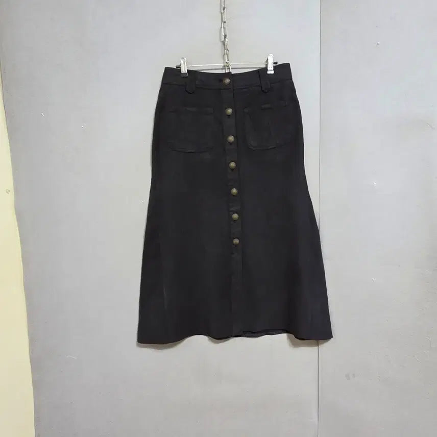 [BUNJANG] Karl Lagerfeld Long Skirt (Size 66) / 칼라거펠트 도톰 롱스커트 66  n4707