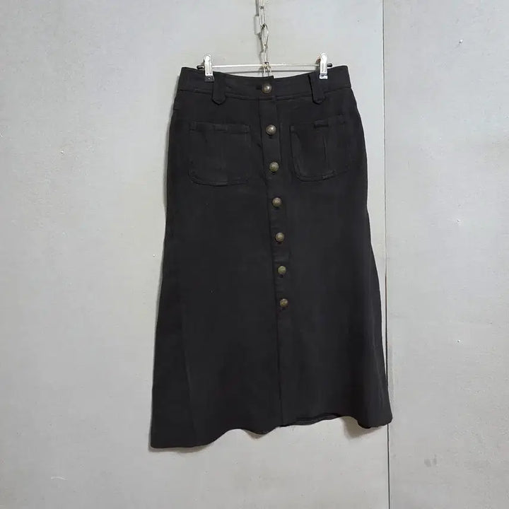 [BUNJANG] Karl Lagerfeld Long Skirt (Size 66) / 칼라거펠트 도톰 롱스커트 66  n4707