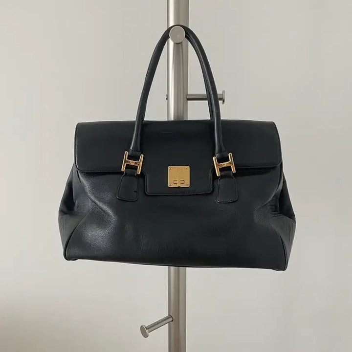 [BUNJANG] MCM Leather Tote Bag / 올드 엠씨엠(MCM) 레더 토트백